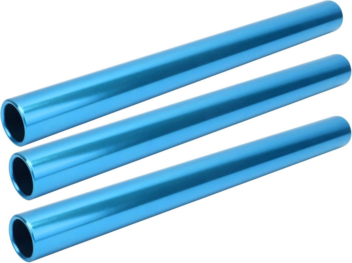 ZPSHYD Aluminium staffelstokset (3 stuks) – atletiek stafel voor sprinttraining, wedstrijd, schoolsport en - ShopVlot