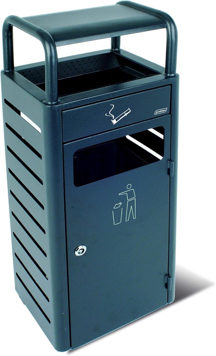 JVD Outdoor Waste Bin, 20 L and Trash Can, 2 L - ShopVlot