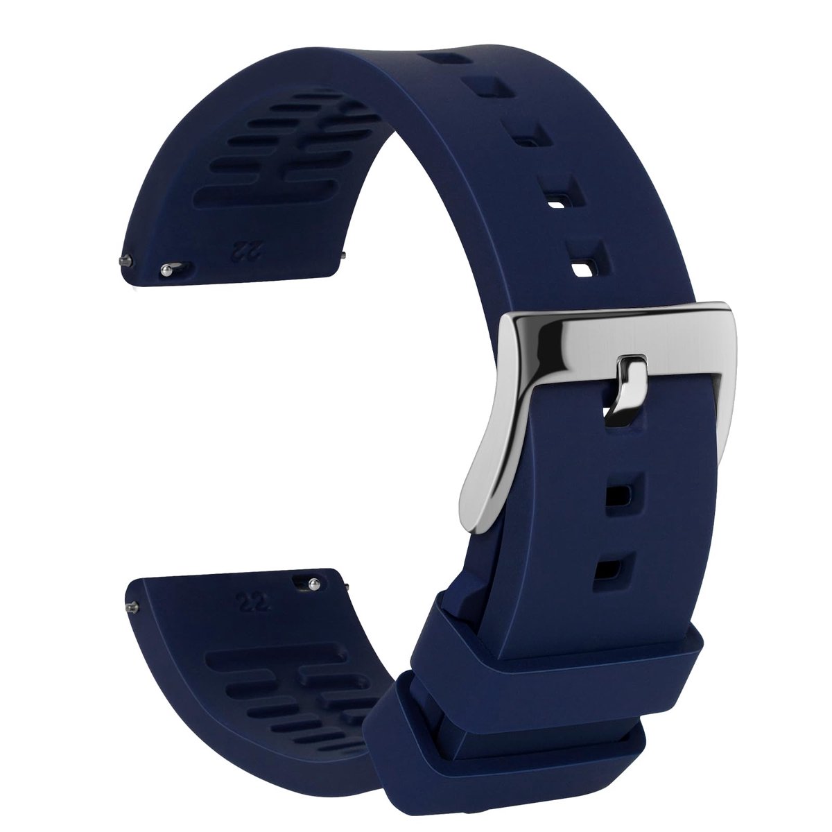 TStrap Siliconen horlogeband, rubberen horlogeband met snelsluiting voor dames en heren, waterdichte smartwatchbandjes - ShopVlot