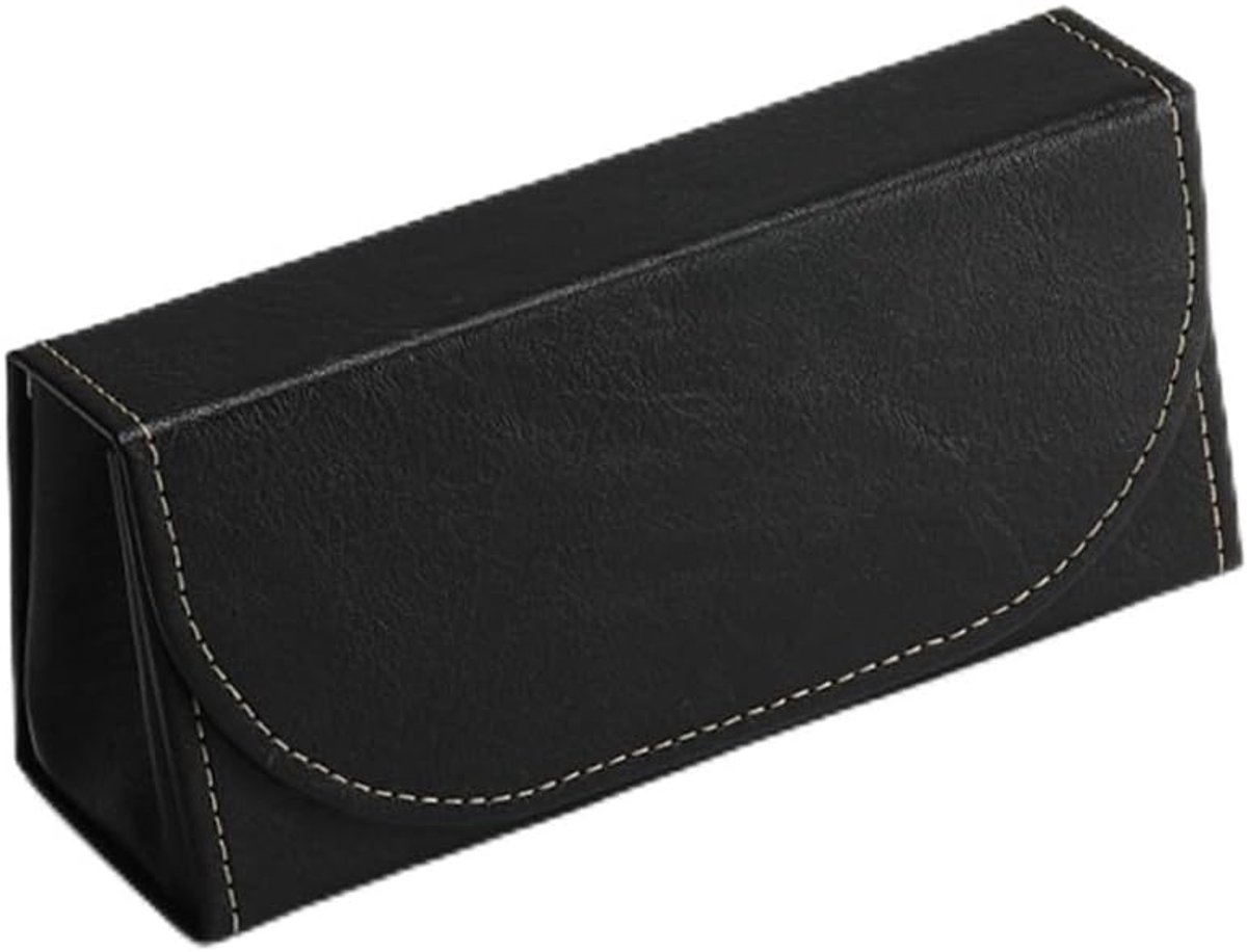 Hoofdlaag Koeienhuid Brillendoos for heren en dames Lichtgewicht opbergdoos for studentenbijziendheid - ShopVlot