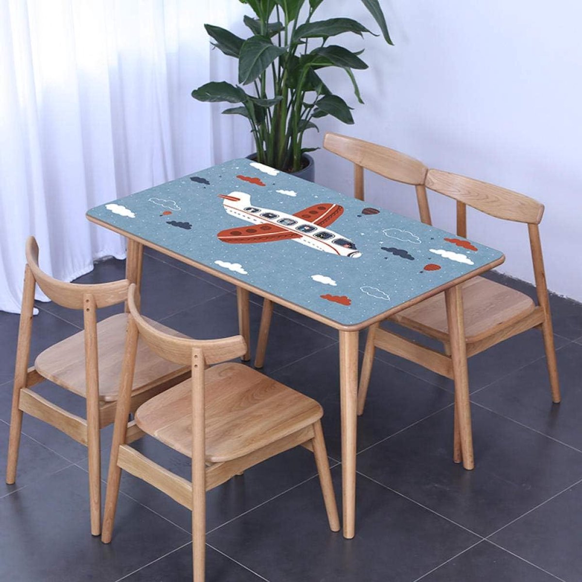 Tafelkleed schattig cartoon anti-scalding TV kast computer bureau tafel mat slaapkamer eettafel - ShopVlot