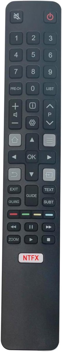 ALLIMITY RC802N IRC802N Remote Control Replacement for TCL Thomson Android TV 49S6000FS 55C70 55DP672 65DP600 F43S5916 - ShopVlot