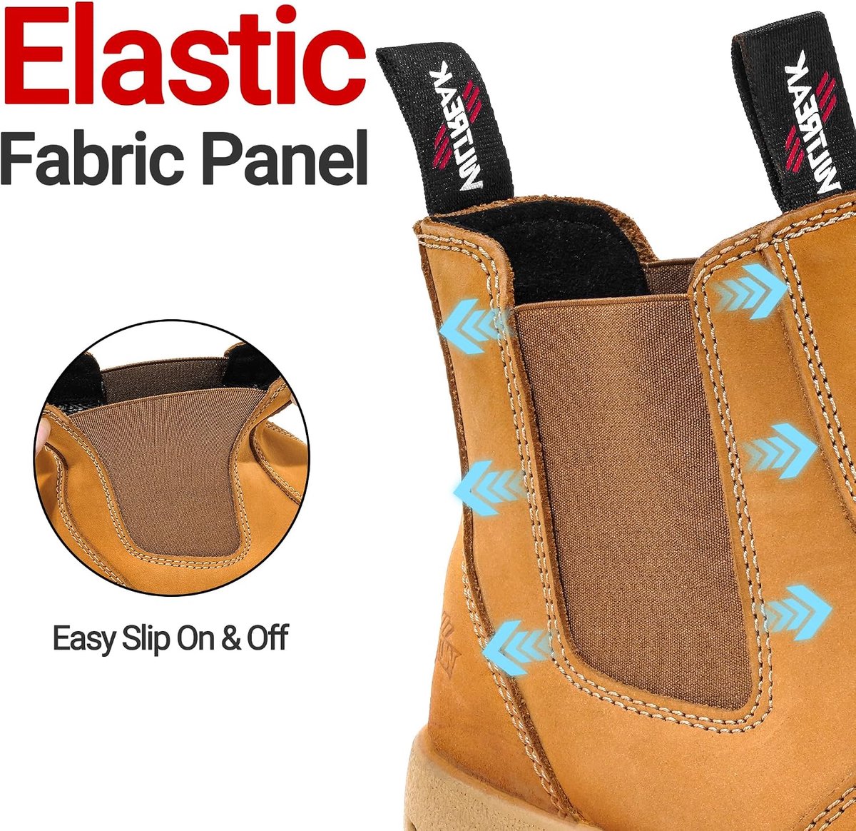 S3L FO SR Safety Work Boots with Composite Material/Steel Toe Cap, Industrial Shoes, EU 37-47, wheat, 45 EU - ShopVlot