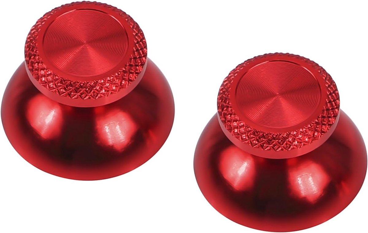 Ceozon Vervanging Metalen Duim Grips Accessoires Voor Ps5 Controller Thumbsticks Swap Joysticks Reparatie Kit Rood - ShopVlot