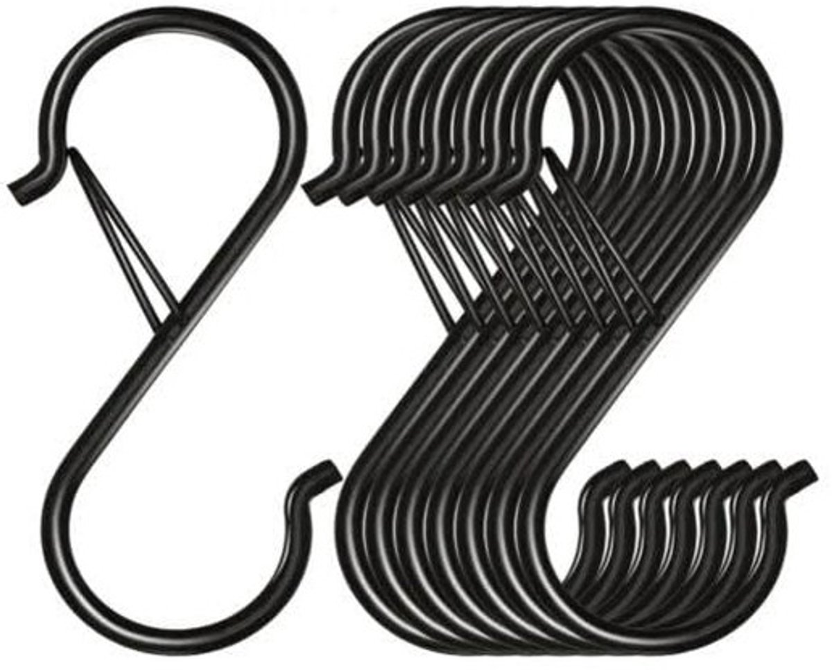 Solidchoice - 10 Stuks S Haken voor Keuken en Tuin