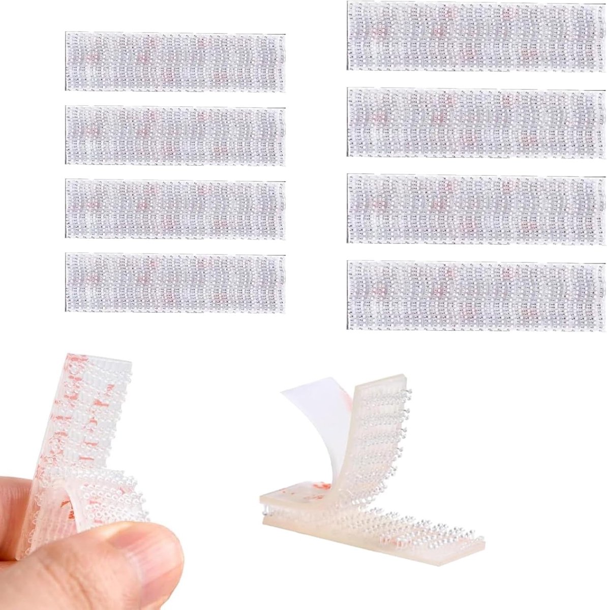 Dubbelzijdige adhesive houder 12.7 mm x 30 mm - 25.4 mm x 50 mm - voor dashcam en GPS - betrouwbare bevestiging - ShopVlot
