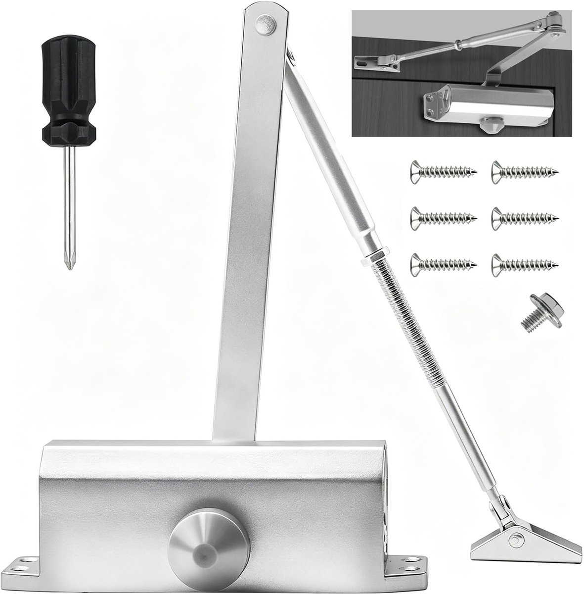 Solidchoice - Automatische Deurdranger met Hydraulische Functie