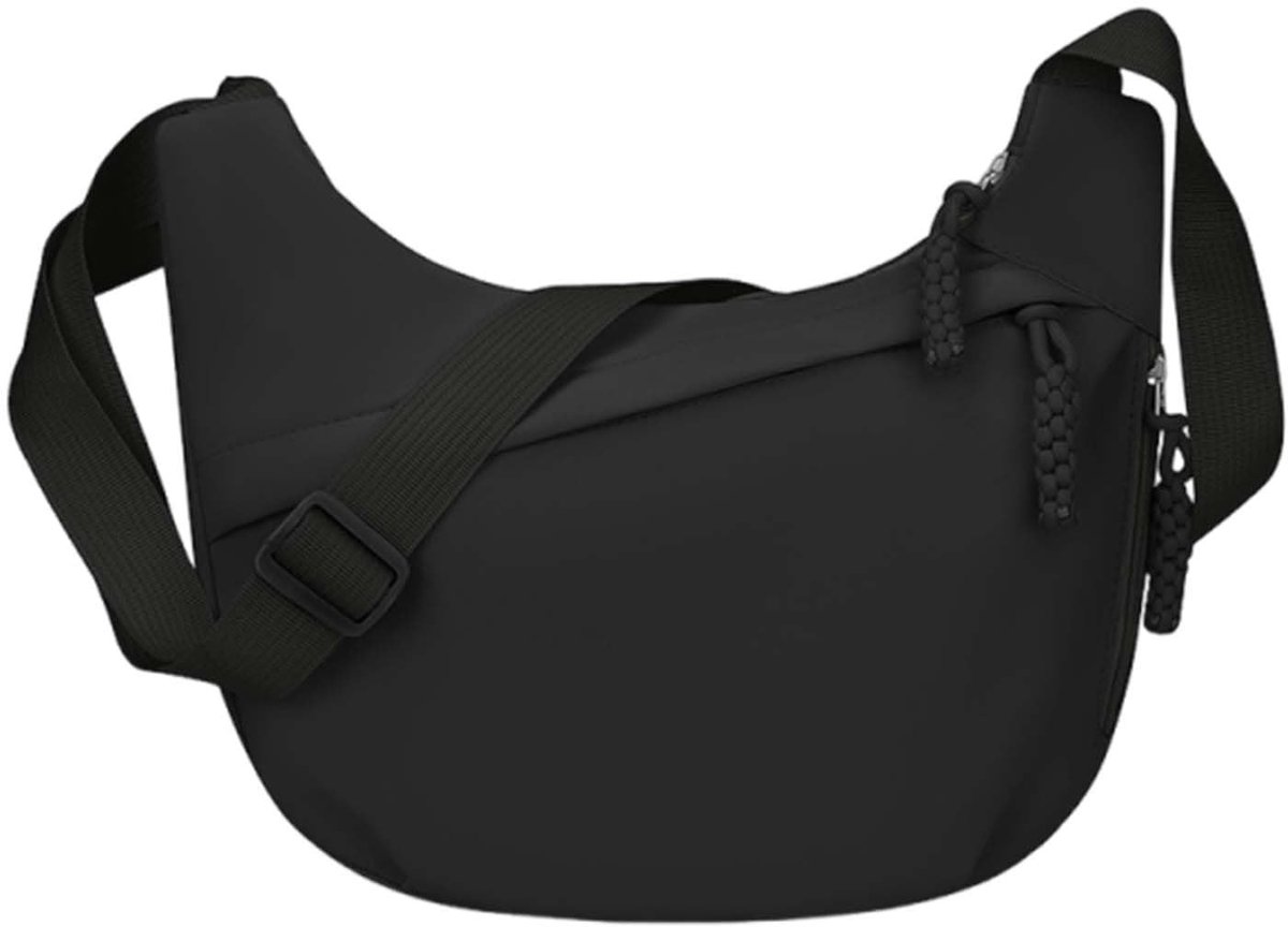 Solidchoice - Unisex Nylon Schoudertas voor Dagelijks Gebruik