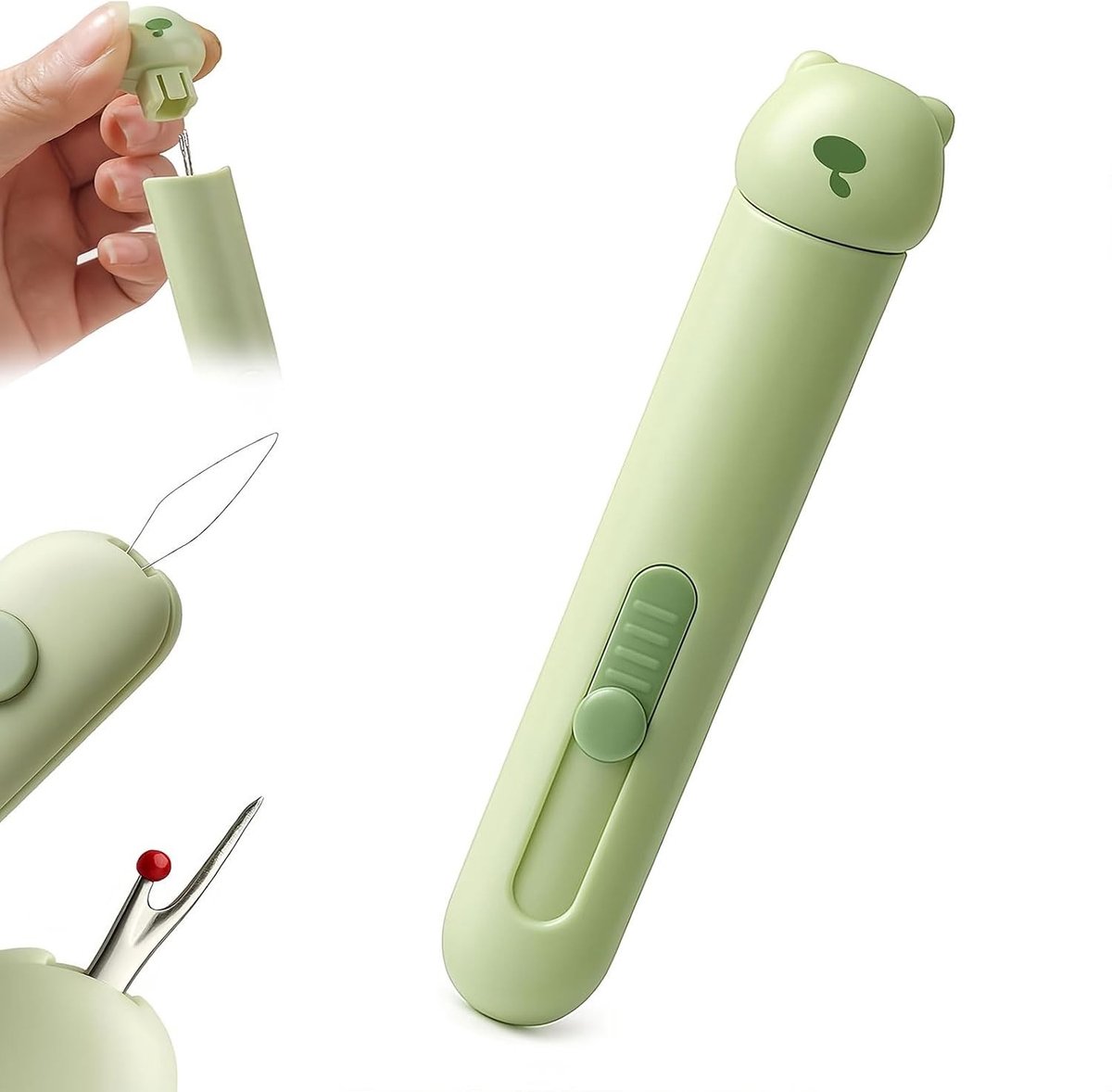 2-in-1 Naadopener en Automatische Draadknipper, Professionele Naaigerei Set voor Snelle Naadbewerking en Efficiënt Draadknippen