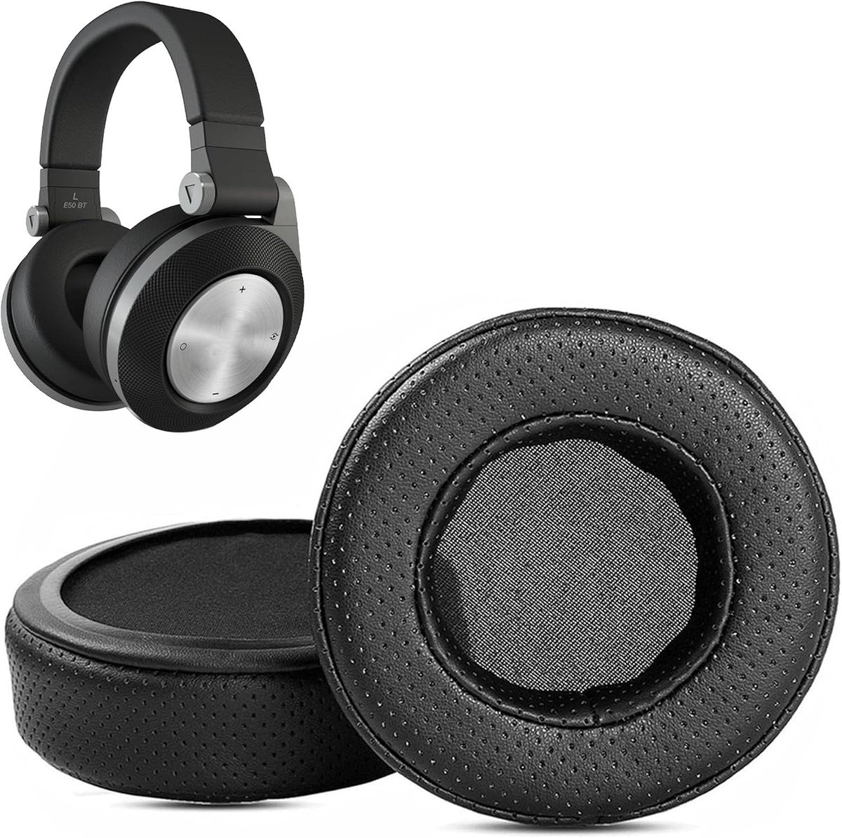 Ear Pads Compatible with JBL Synchros E50BT Wireless Headphones Ear Pads Replacement Pillow (Molded Protein - ShopVlot