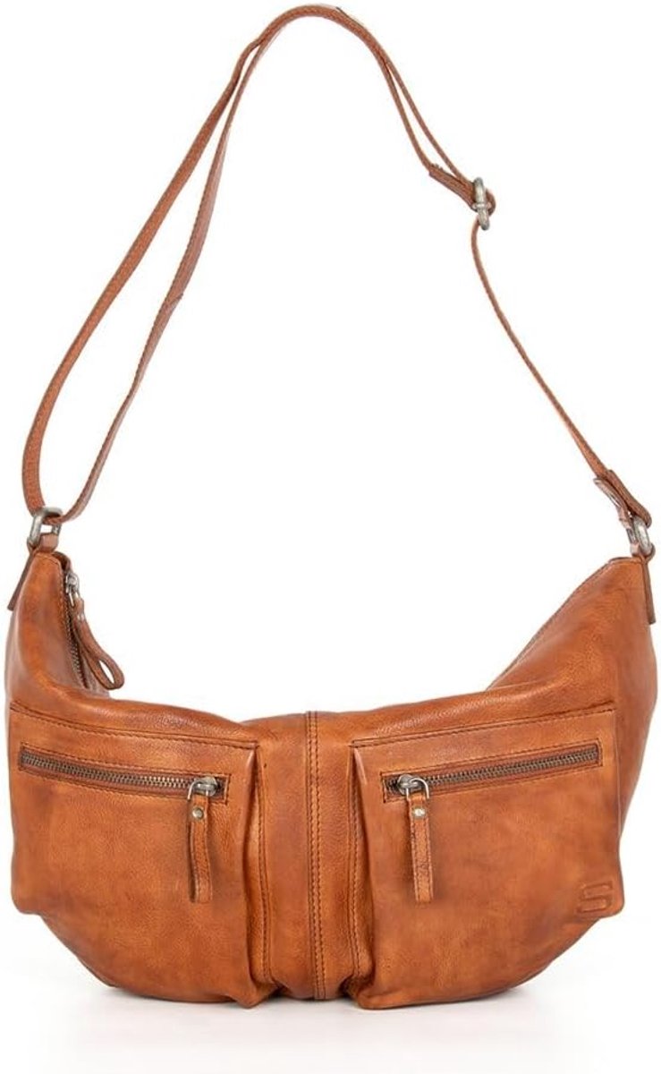 Shoulder bag/crossbody - Ellie - Brandy, Brown - ShopVlot