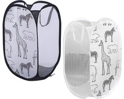 Opvouwbare Wasmand - Polyester - Pop-up Design - Ademend Mesh - Voor Thuis en Onderweg