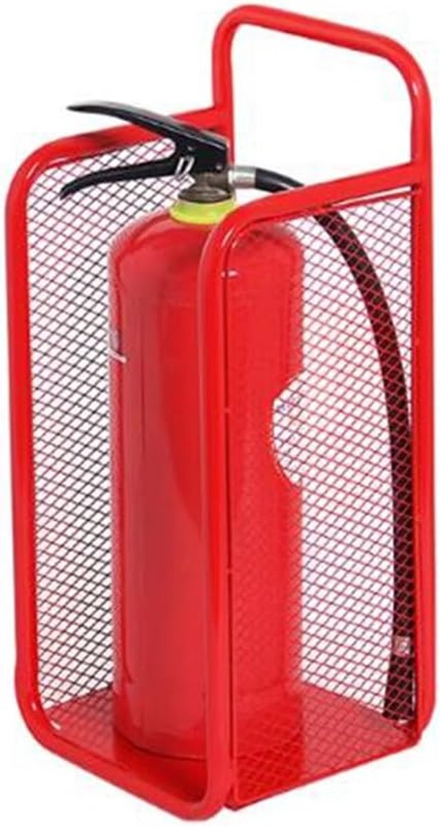 Brandblusserkast - Brandblusser opbergdoos - Veiligheid Opslag - Hoge Temperatuur Verf - Geschikt voor 1-4 kg - Rood