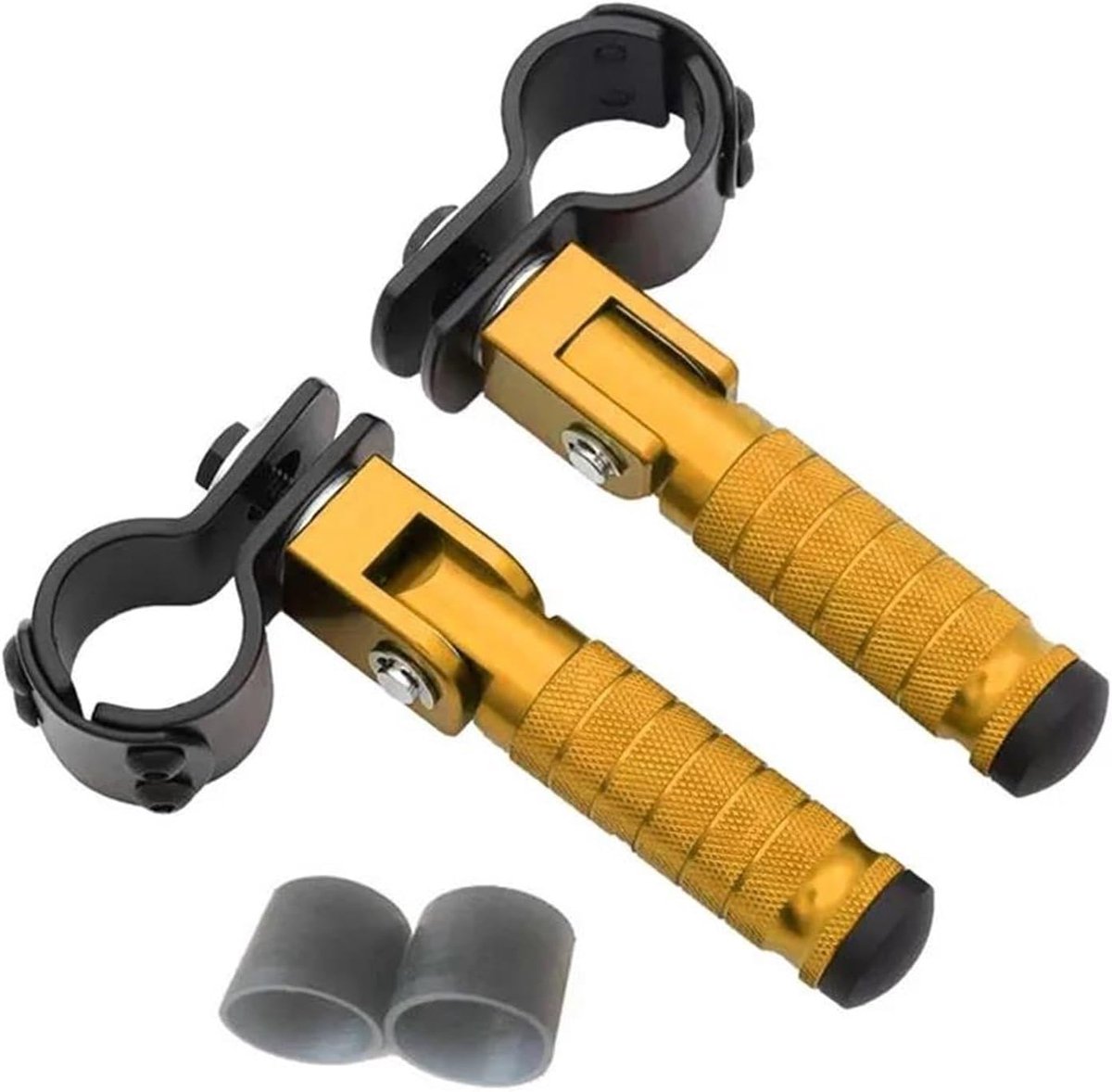 Voetsteunen Motorfiets - Voetpedalen Rijders - Verbeter Rijcomfort - Universele Klem - 30-35 Mm - Aluminium