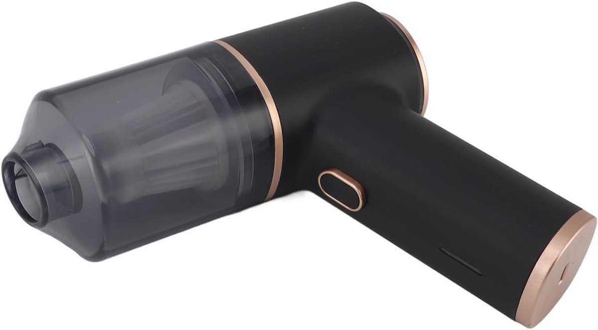 Draadloze Handstofzuiger - Mini Stofzuiger Auto - Auto Interieur Reinigen - Zuig- en Blaasfunctie - 510g - Zwart