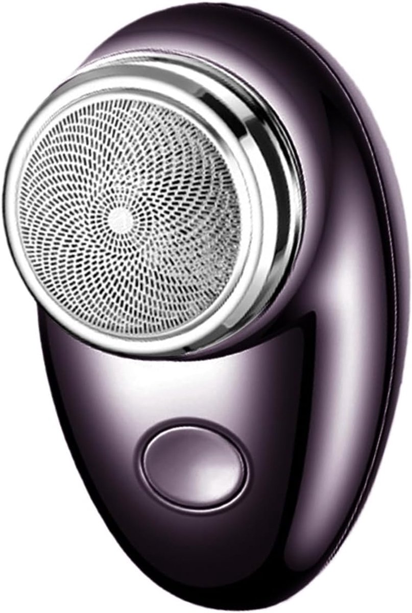 Elektrisch Scheerapparaat - Baard Trimmer - Glad Scheren - Afneembare Wasbare Kop - Pocket Size - Zwart