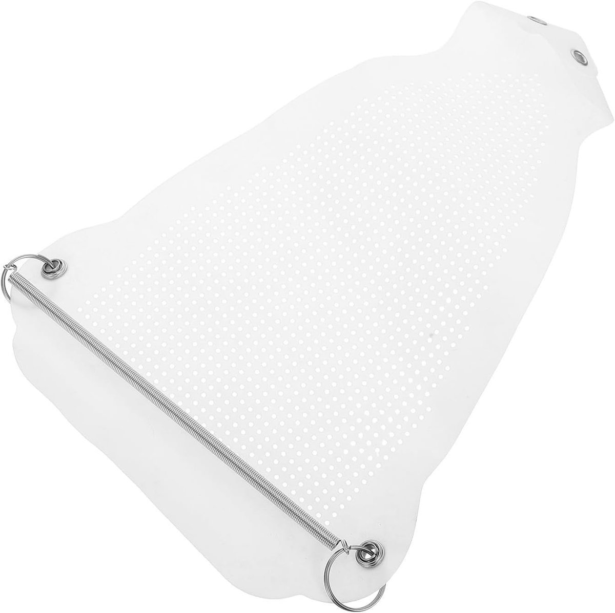 Strijkzoolbeschermer - Anti-schroeiplekhoes - Stoffen Beschermen - Naadloze Pasvorm - 23.5 cm - Wit