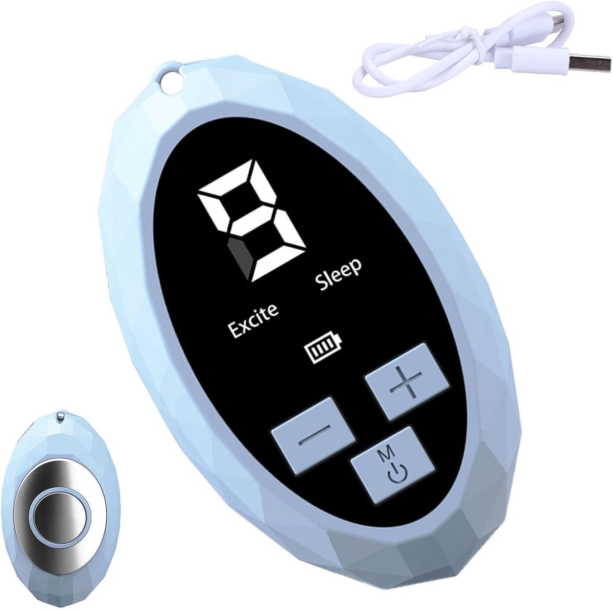 Slaaphulp Apparaat - Ontspanningshulpmiddel - Rustgevende Slaap - 9 Instelbare Modi - Compact Formaat - Wit