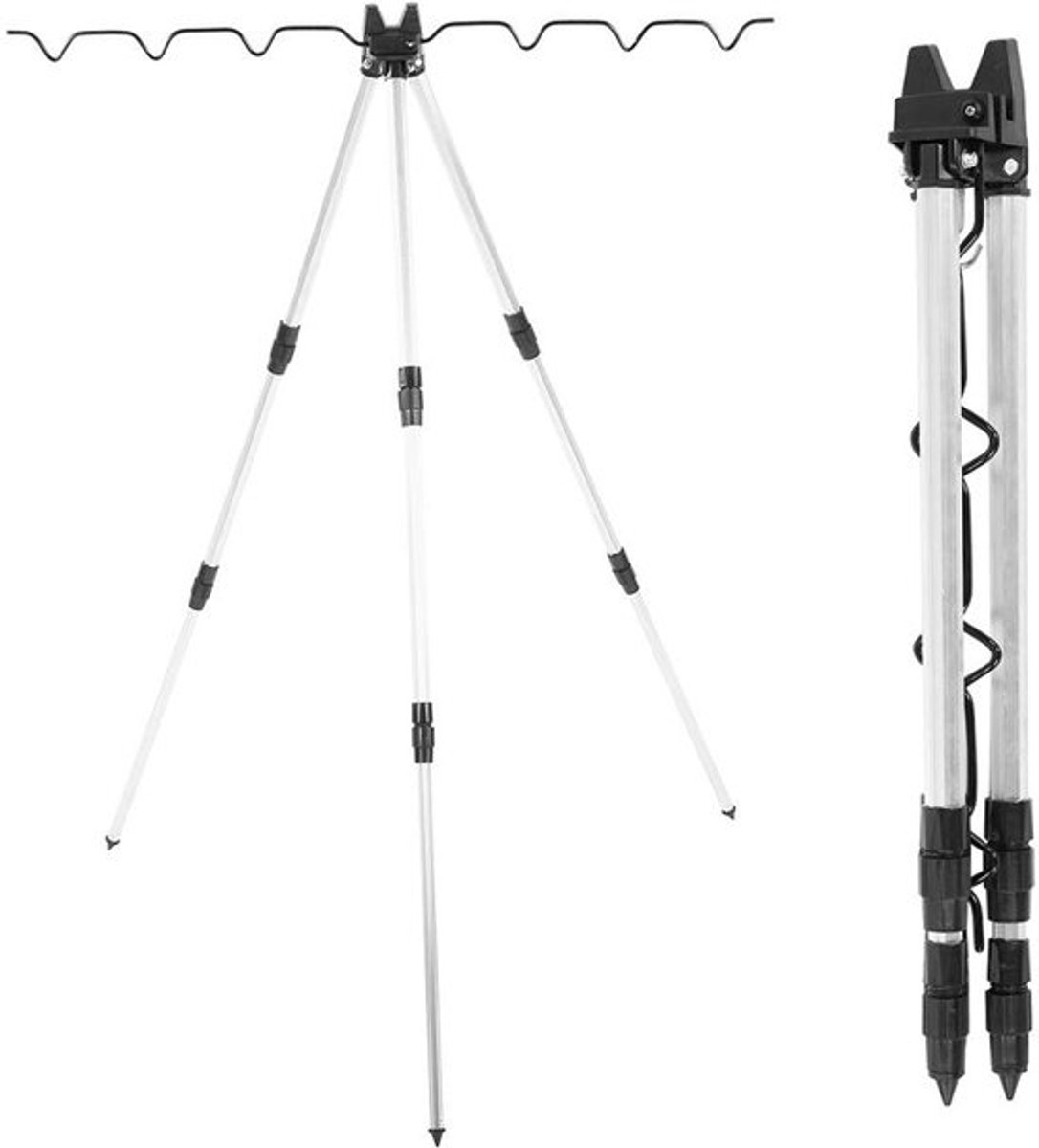 Telescopisch visstatief - Handsfree vissen Allecto