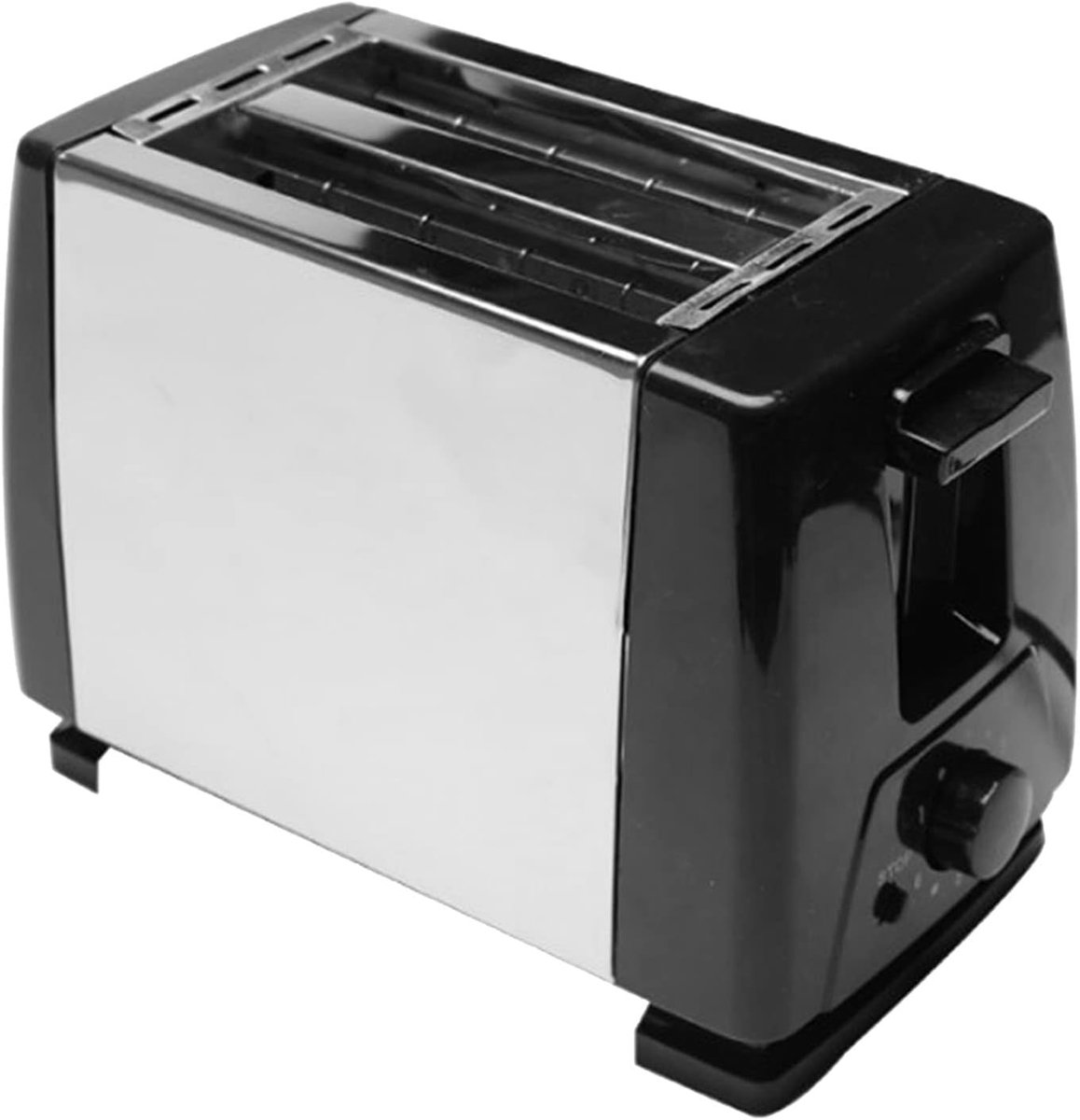 Broodmachine - Broodbakker - Ontbijt Maken - Compact Design - 20.5 cm - Zwart