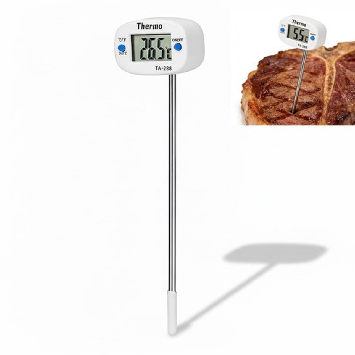 Nauwkeurige digitale thermometer Dailygoody - Voedselthermometer