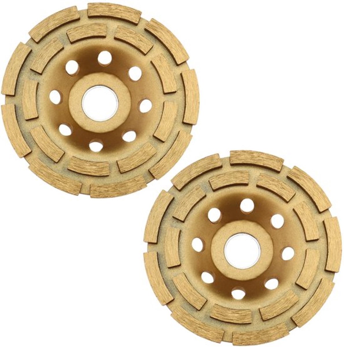 Dailygoods- Diamantschijf 115mm - Slijpschijf voor Beton/Graniet - Dubbel-Rij