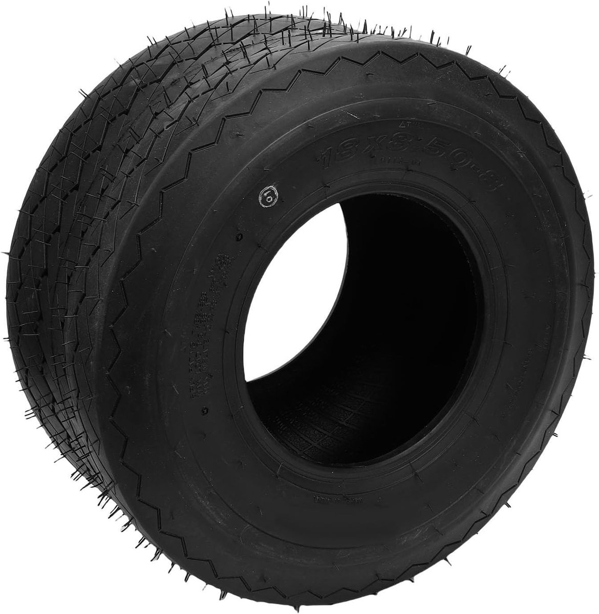 Reserveband Grasmaaier - Banden Set - Gazon Onderhoud - 4 Laags Constructie - 18x8.50-8 - Zwart