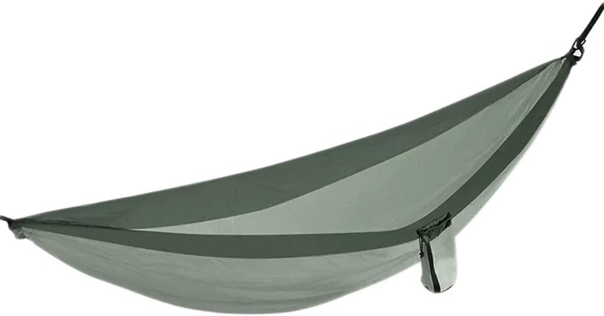 Draagbare Hangmat - Outdoor Relax - Buiten Ontspannen - Anti-kantelbaar Ontwerp - Tot 200 kg - Groen