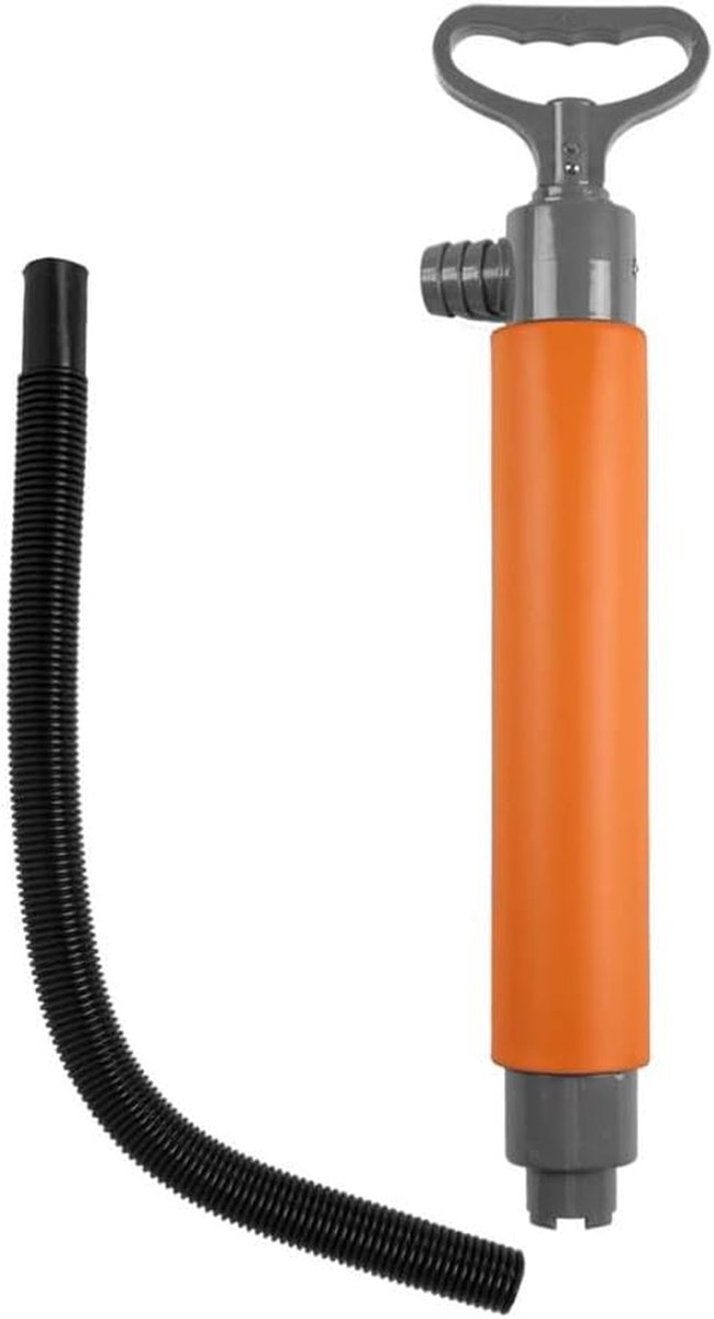 Handmatige lenspomp - Waterpomp boot - Boot leegpompen - Met slang - Draagbaar - Zwart