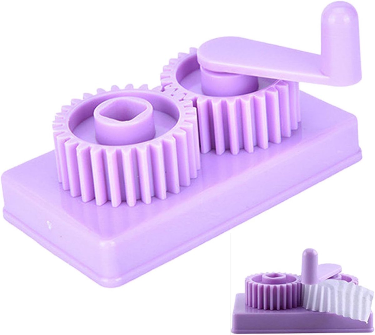 Papieren Crimper - Papier Krimptang - Papier Knutselen - Geïntegreerd Systeem - 7 x 4 cm - Niet gespecificeerd