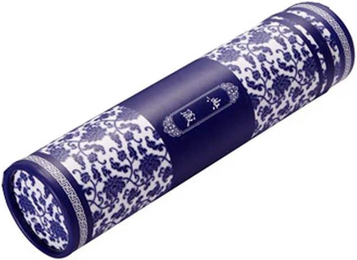 Rolhouder Opslag Tube - Document Koker - Kunst Opslaan - Vochtbestendige Sluiting - 30 cm Lengte - Blauw