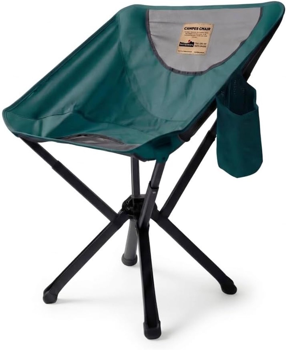 SnelShoppen - Seven Peaks Opvouwbare Campingstoel - Gemonteerd in 5 Seconden - Compact en Draagbaar - Duurzaam en Ademend - Ideaal voor Camping, Stran