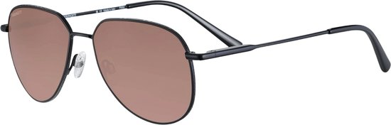 Serengeti Haywood SS543002 Zonnebril - Unisex - Zwart van Merkloos — afbeelding 3