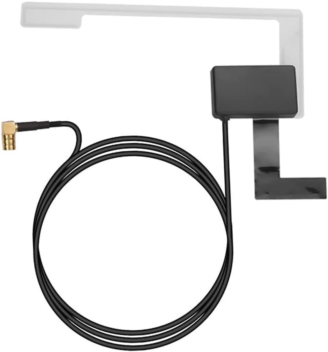 SnelShoppen - DAB/DAB+ Auto Radio Antenne - Digitale Radio Antenne voor Auto - Compact & Duurzaam - Hoge Geluidskwaliteit - ABS Kunststof - Voor DAB R