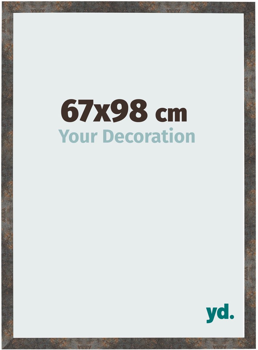 yd. Your Decoration - Fotolijst 67x98 cm - MDF - Geoxideerd Metaal - Bologna