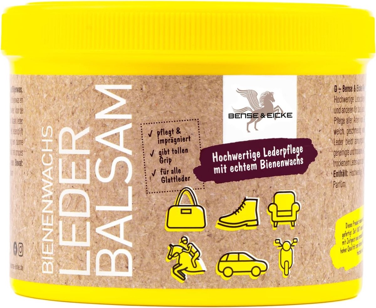 Bijenwas Leerverzorging Balsem - 500 ml