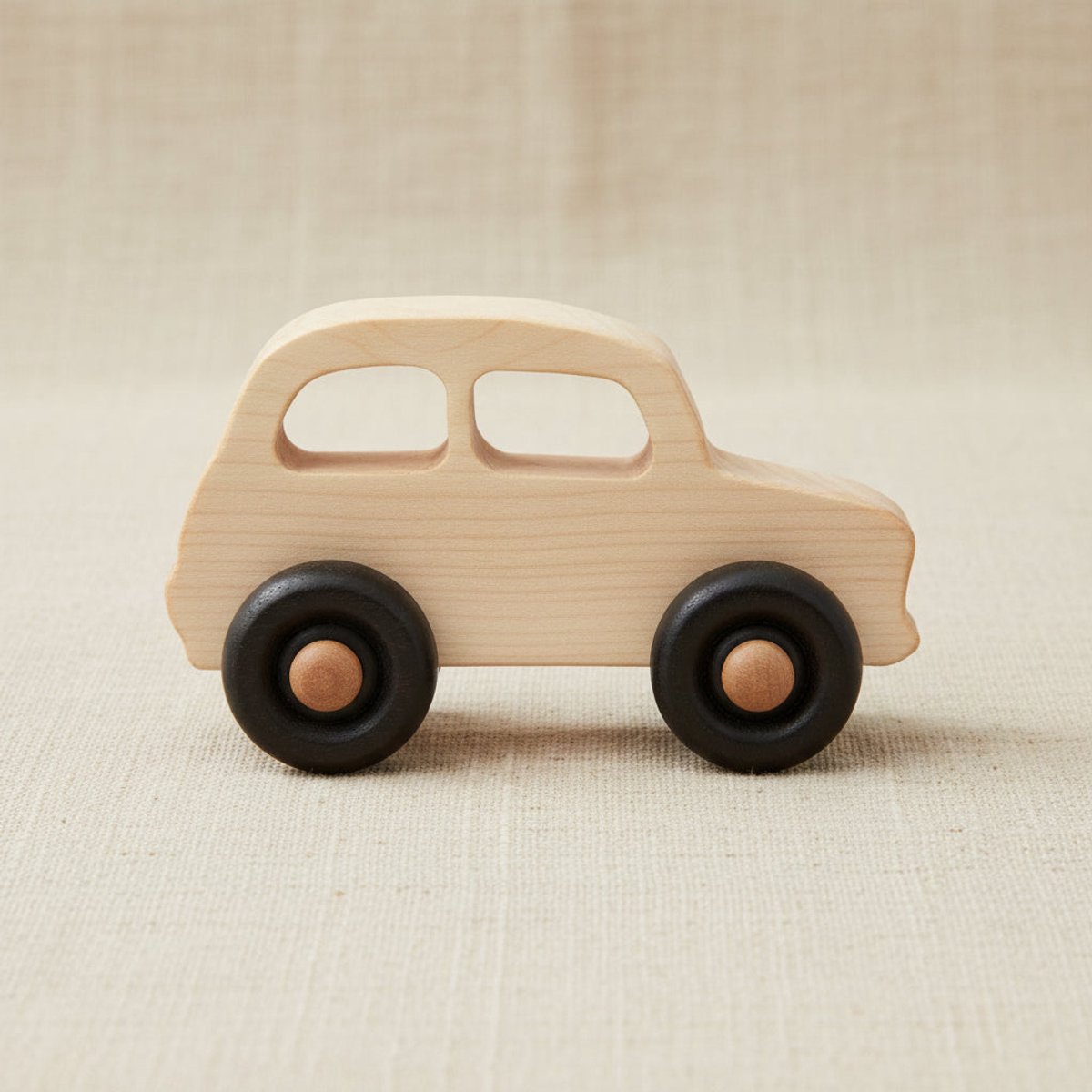 Houten auto