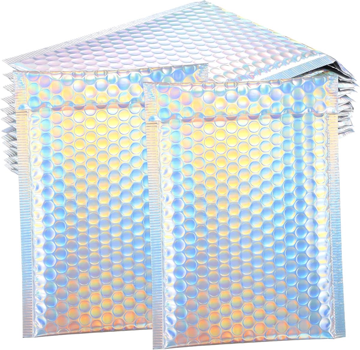 SnelShoppen - 12 Stuks Bubble Envelopes Verzendzakken - Schokbestendige Verpakkingszakken - Dikke Luchtkussen Mailers - Ideaal voor Verzendingen en Op