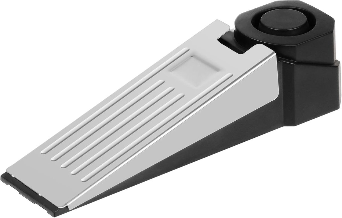 SnelShoppen - Flintronic Deurstopper Alarm 100dB - Deurbeveiliging met Dubbele Bescherming - Veiligheidsapparaat voor Thuis, Hotel & Reizen - Duurzaam