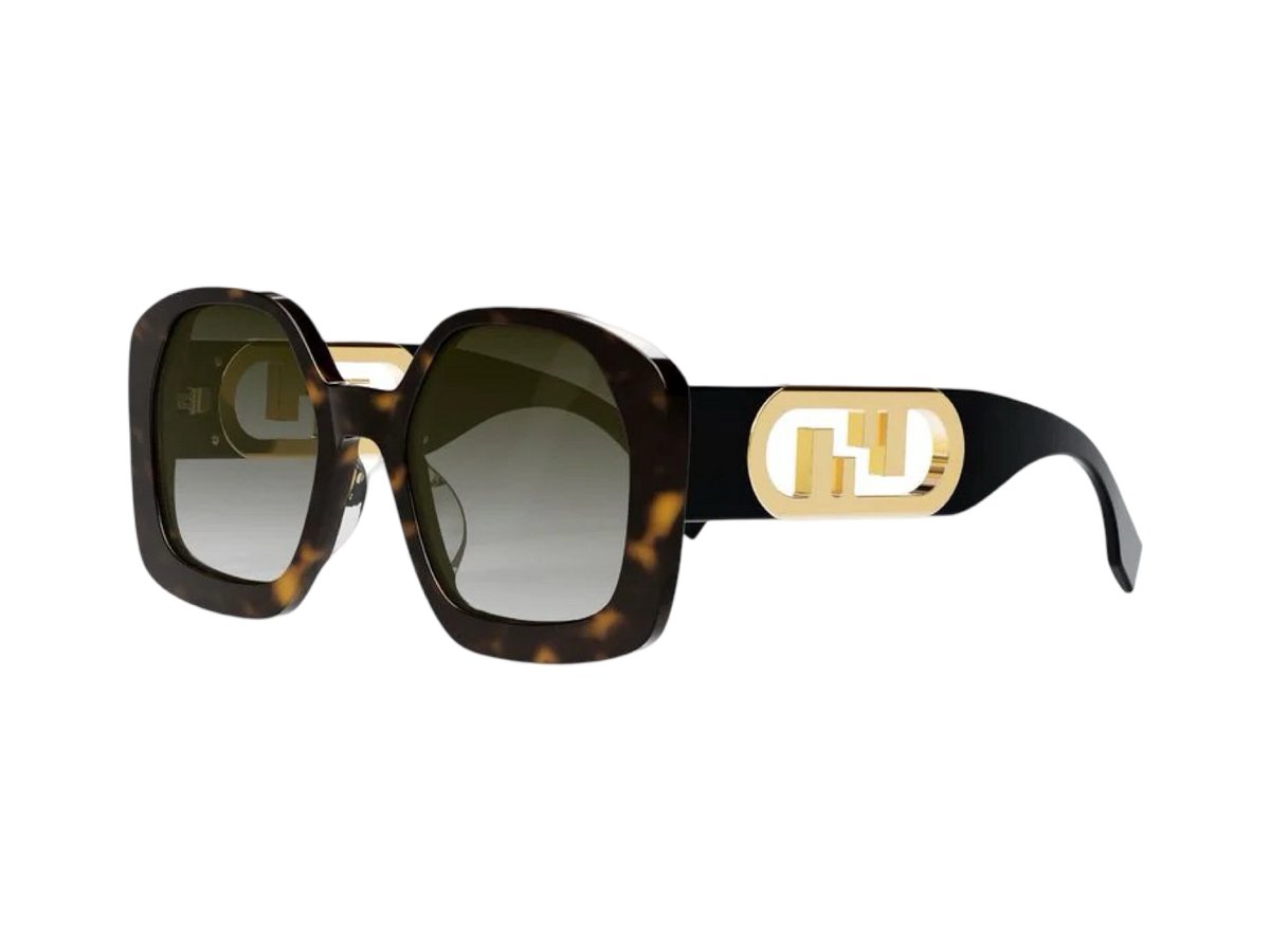 Fendi FE40048U 52F Zonnebril - Dames - Bruin