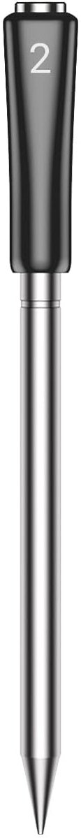 SnelShoppen - Draadloze Vleessonde voor Grillthermometer - Roestvrij Staal - 121,5 mm - Geschikt voor INT-14-BW - Perfect voor BBQ, Tuin en Keuken