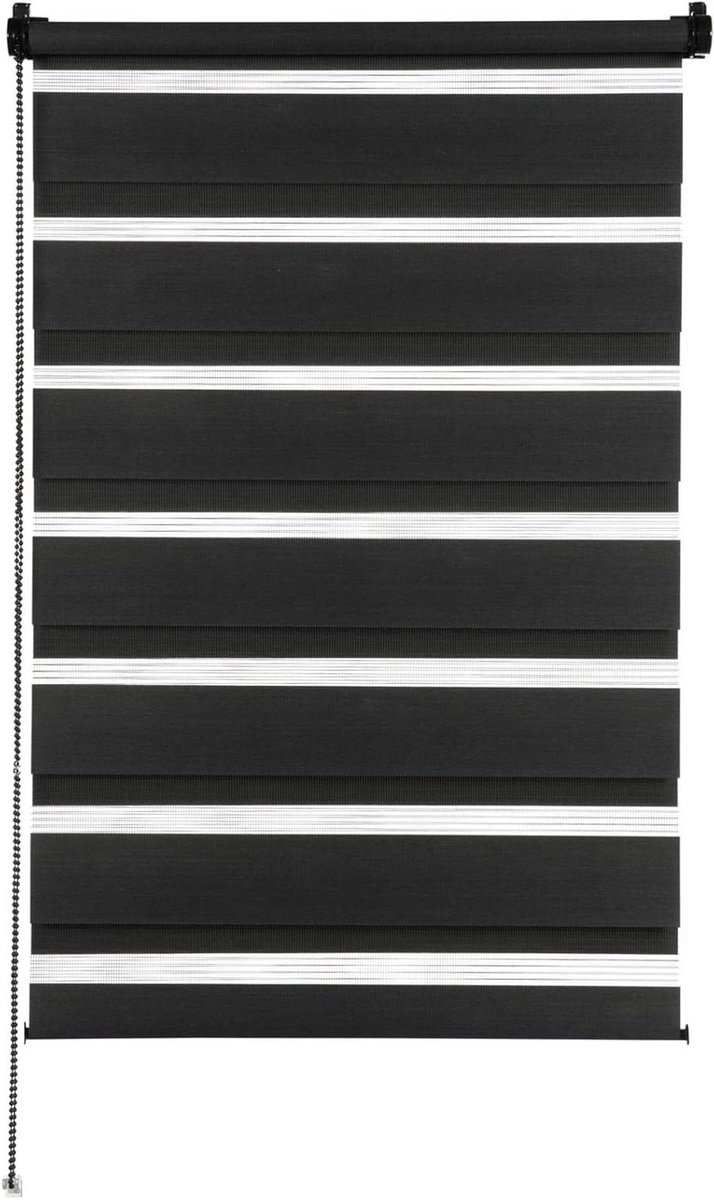 Duo rolgordijn - Dubbel rolgordijn - Privacy en zonwering - Montage zonder boren - 45 x 15