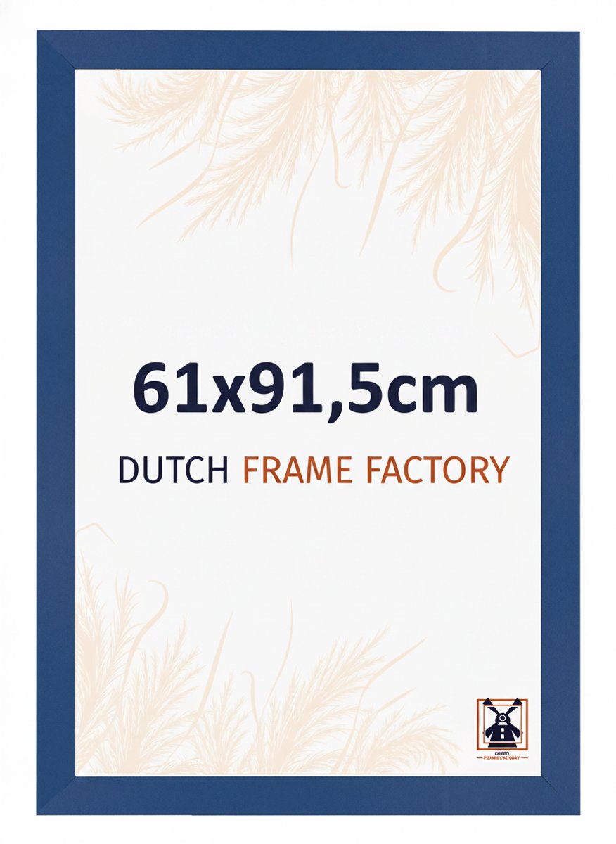 Fotolijst 61x91,5 cm - MDF - Donkerblauw - Benno
