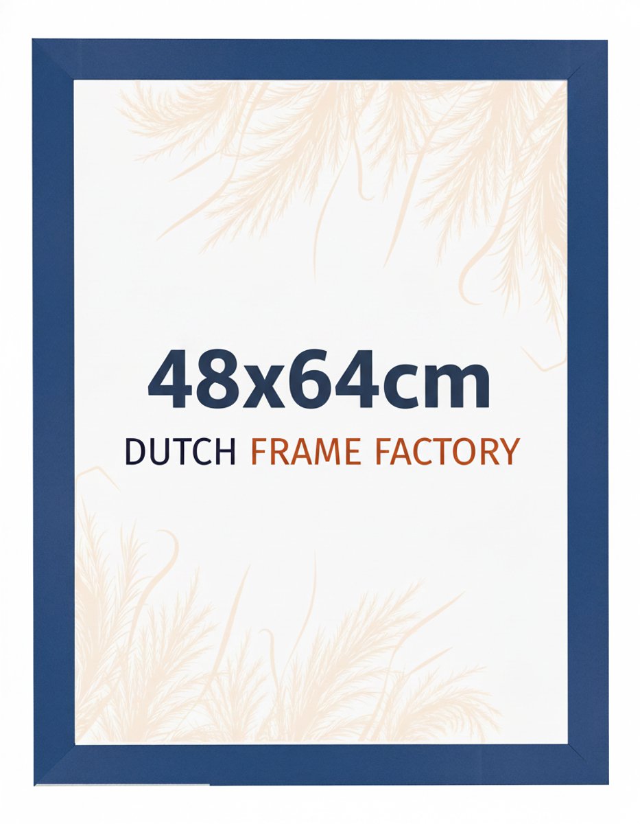 Fotolijst 48x64 cm - MDF - Donkerblauw - Benno