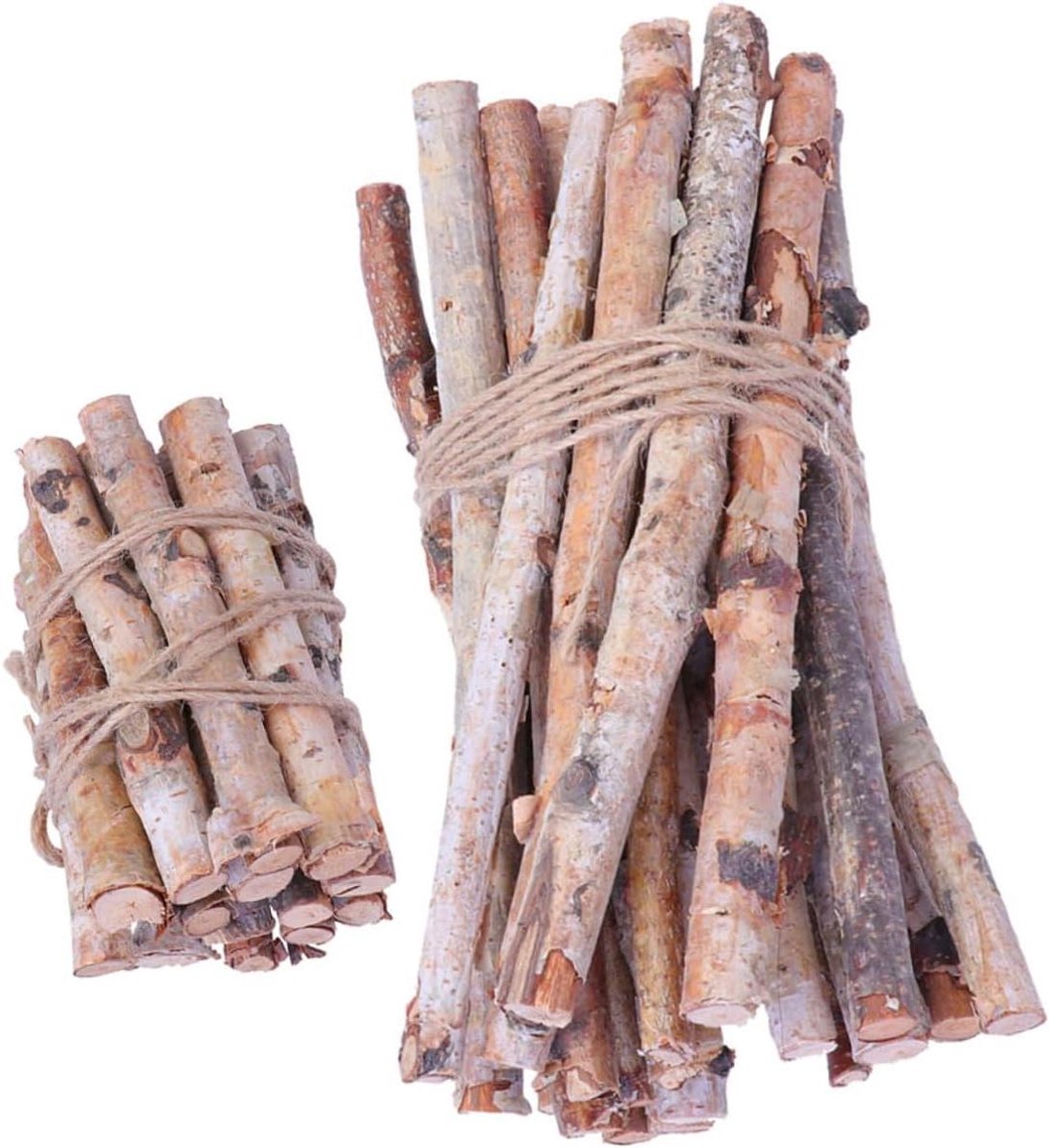 Houten Boomstammen - Decoratieve Takken - Huis Versieren - Natuurlijke Uitstraling - 40 Stuks - Natuurlijk