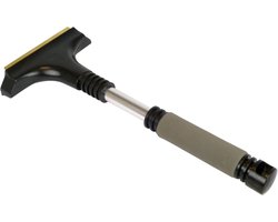 Thijox - IJskrabber Extra Lang 30 cm met Messing Lemmet, Kunststof, Brede Schraper 10 cm, Zachte Handgreep, Ideaal voor Winterse Auto's