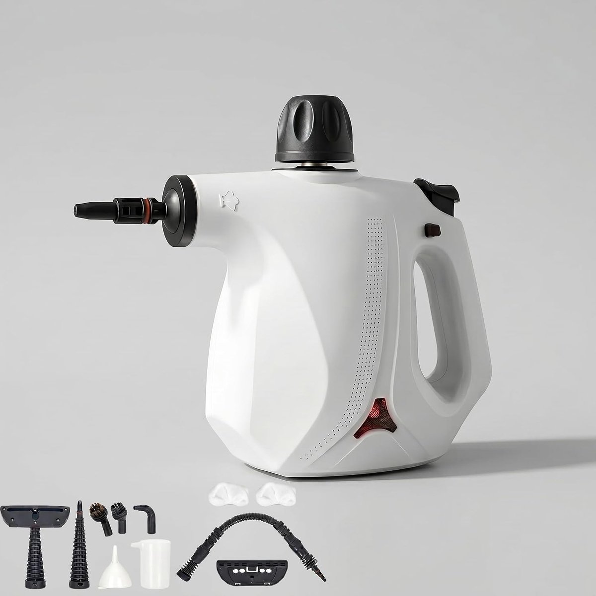 SnelShoppen - Handstoomreiniger 450 ml - Draagbare Stoomreiniger voor Auto's, Ramen, Tegels, Badkamers en Keukens - Desinfecterend, 1050 W, 110 °C