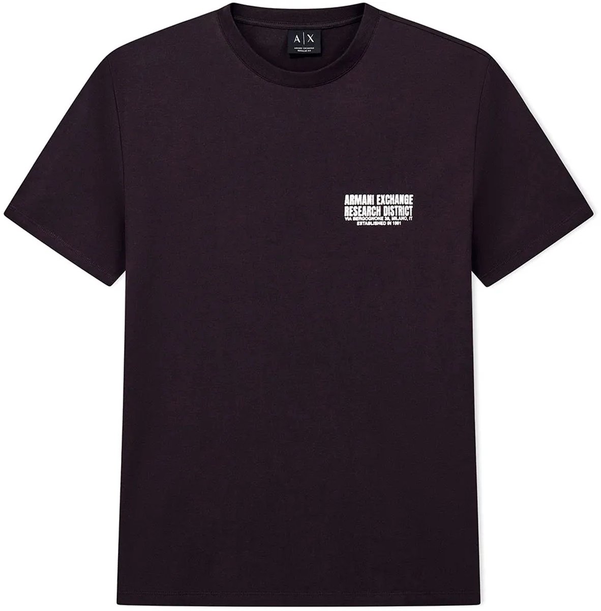 Armani Exchange Xm003026_af21323 T-shirt Met Korte Mouwen Zwart L Man