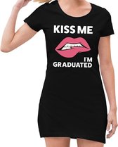 Kiss me i am graduated jurkje zwart dames L (42)