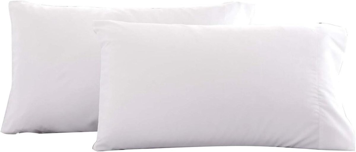 Kussenslopen Pakket - Kussenhoezen - Bed Beschermen - Envelop Sluiting - 51x76cm 2 Stuks -